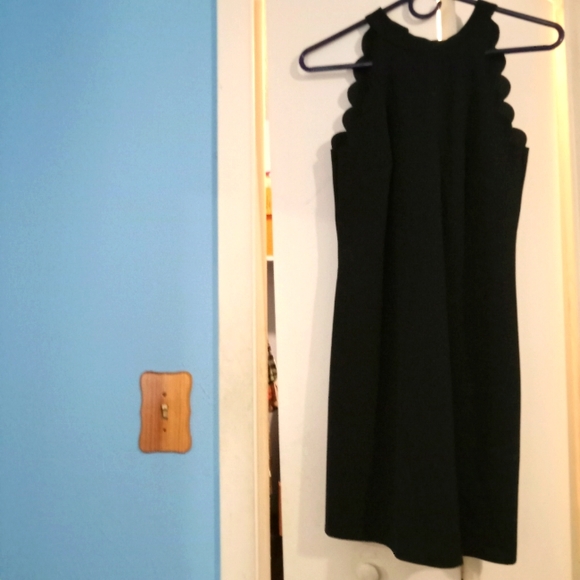 NWOT Women's A Byer Small Cocktail Dress Black Cutout Sleeve Design - Picture 2 of 7
